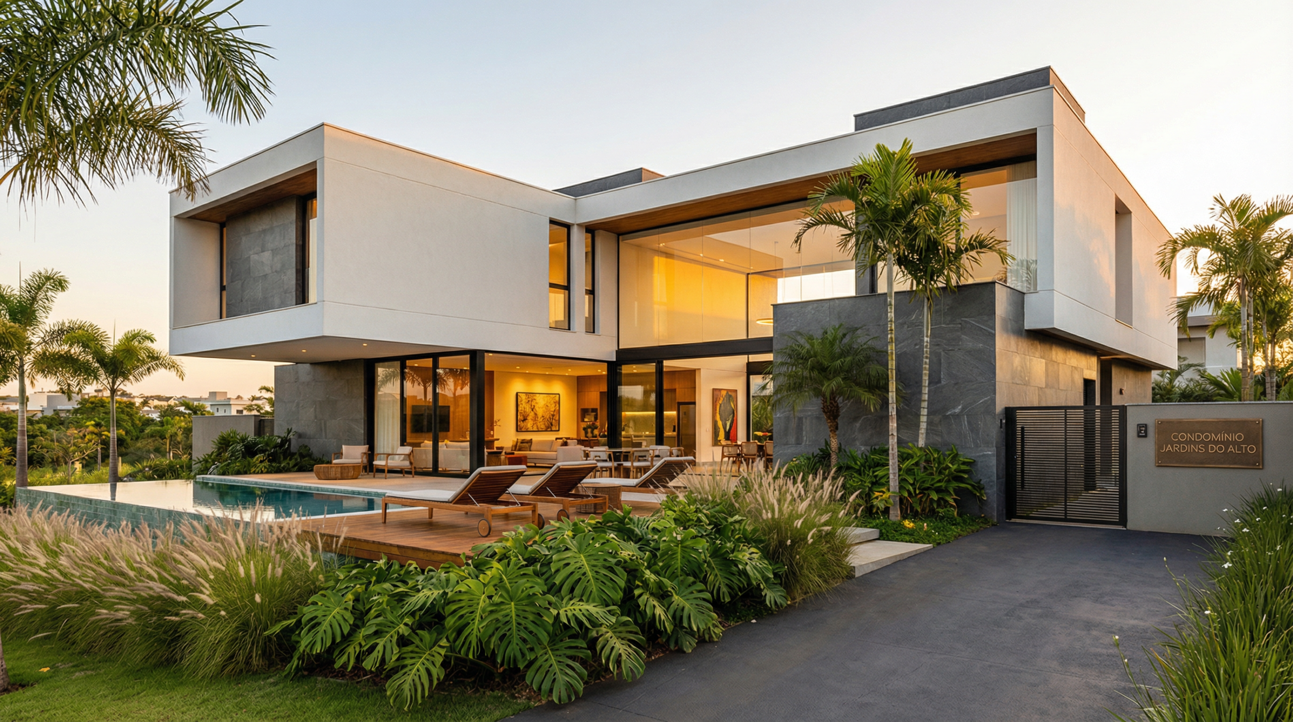 Casa moderna de alto padrão - Prime Arquitetura