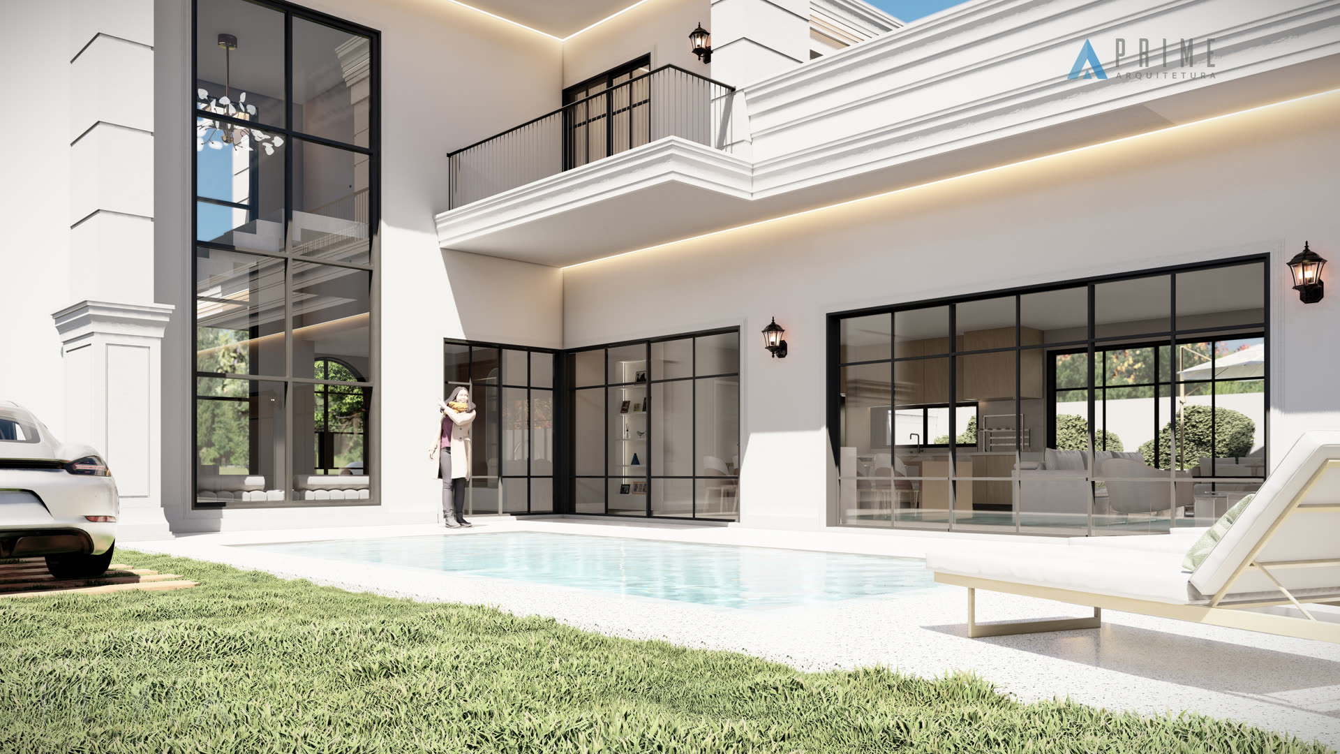 Projeto residencial Prime Arquitetura no Condomínio Saint Charbel em Araçoiaba da Serra — Satomi House — Foto 06