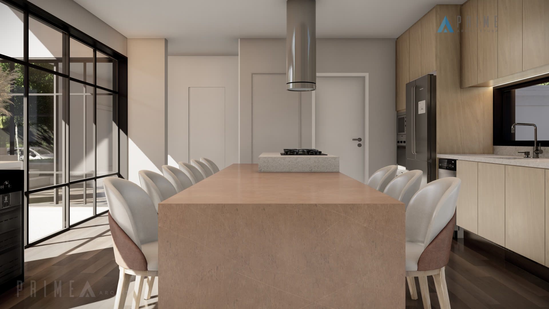 Projeto residencial Prime Arquitetura no Condomínio Saint Charbel em Araçoiaba da Serra — Satomi House — Foto 14