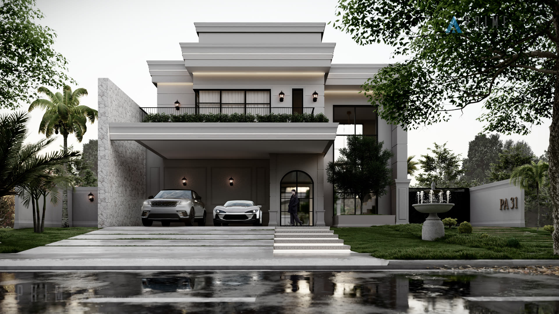 Projeto residencial Prime Arquitetura no Condomínio Saint Charbel em Araçoiaba da Serra — Satomi House — Foto 21
