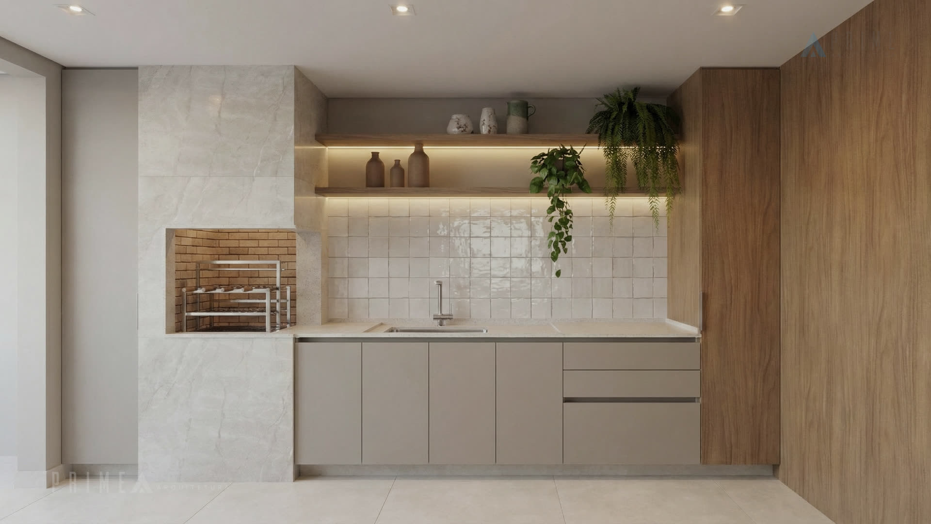Projeto residencial Prime Arquitetura no Condomínio Jardim Esplendor em Indaiatuba — DRL House — Gourmet 02