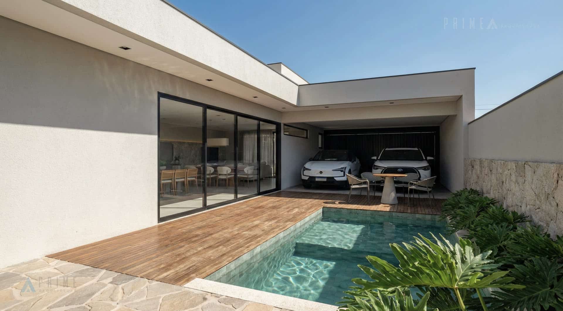 Projeto residencial Prime Arquitetura no Condomínio Bouganville em Sorocaba — DMC II House — Area Externa 03